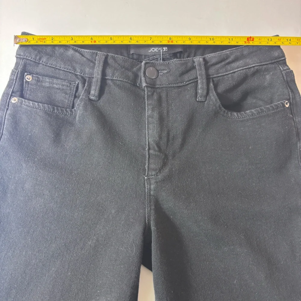 Joe's Jeans Skinny Visionaire Soft Luxury Stretchy Jeggings Becca Black Size 29 - Picture 12 of 15